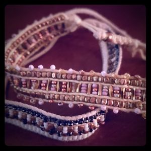 Pair of Beach Flair Beaded Bracelets